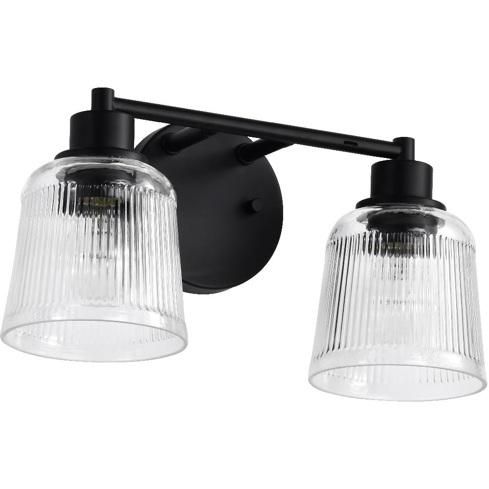 nuvo lighting Grayson 14.5 inch Matte Black Vanity Wall Light