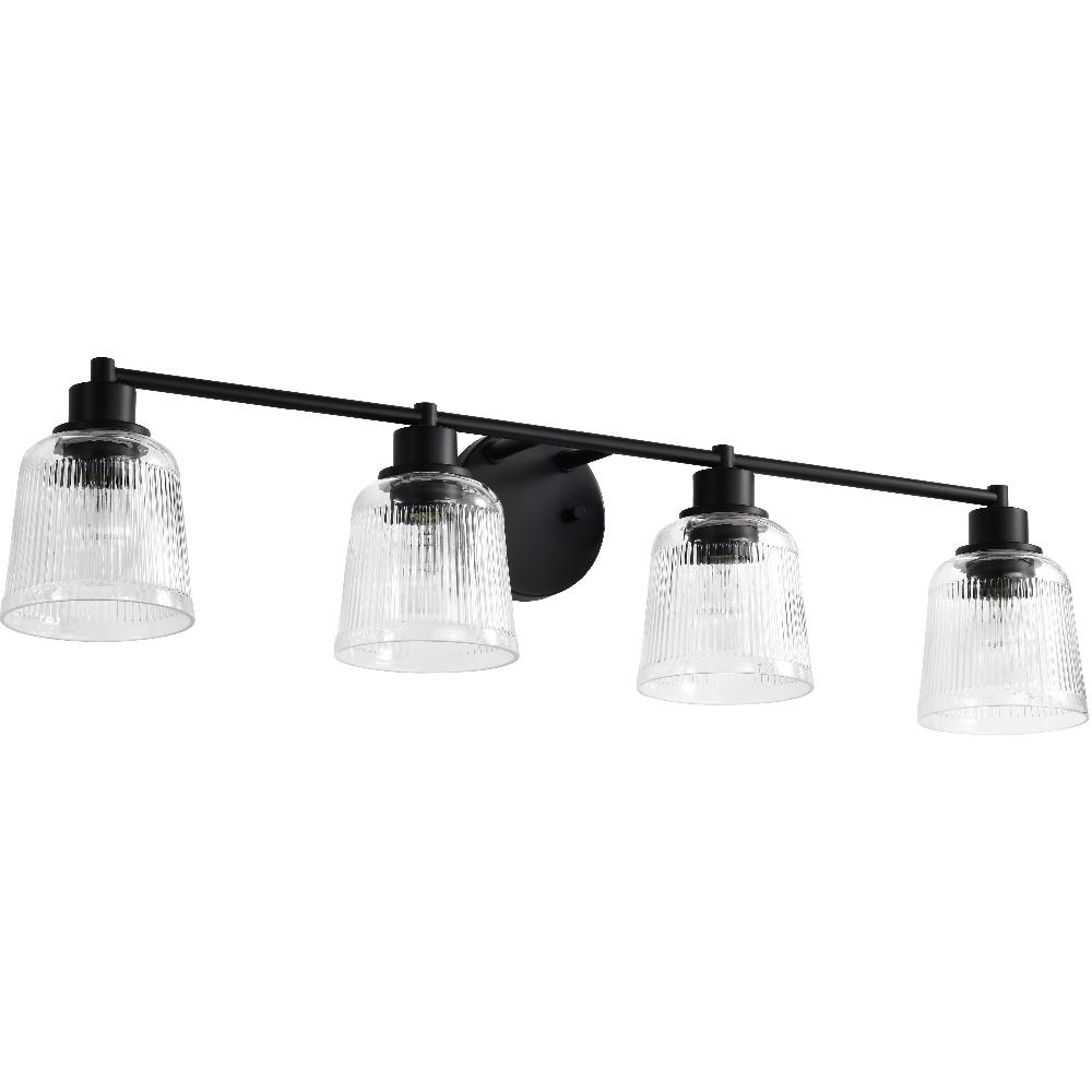 nuvo lighting Grayson 33.5 inch Matte Black Vanity Wall Light
