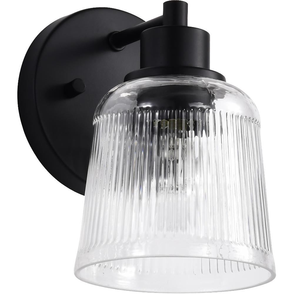 nuvo lighting Grayson 5 inch Matte Black Vanity Wall Light