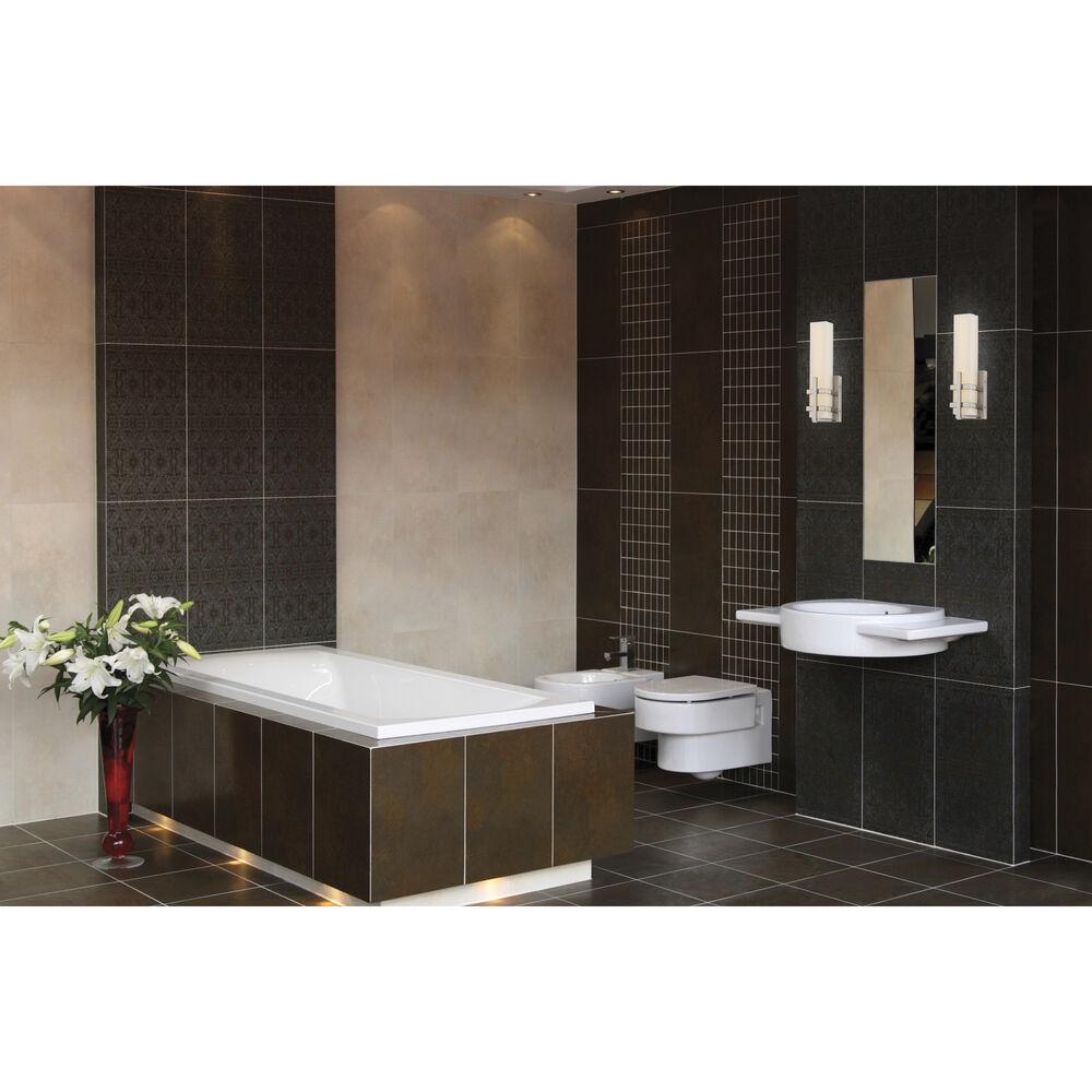 Nuvo Lighting Grill LED 4 Inch Polished Nickel ADA Wall Sconce Wall Light