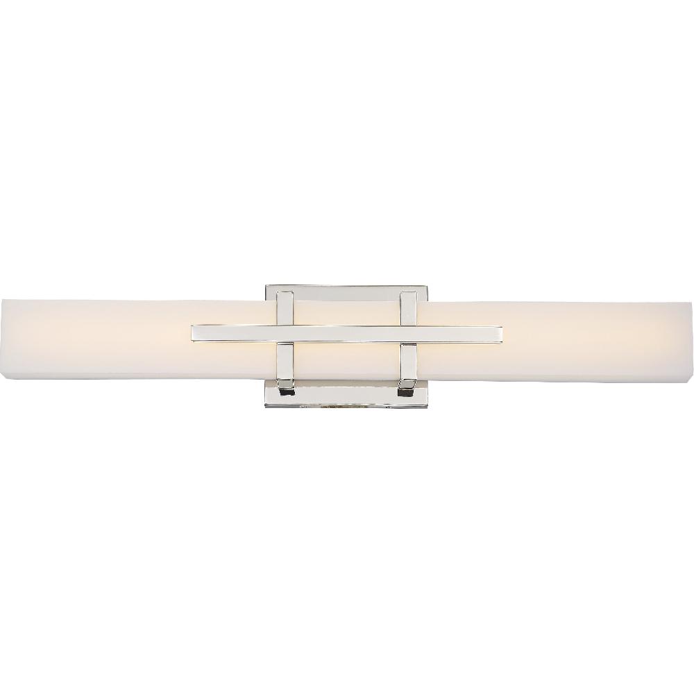 nuvo lighting Grill LED 4 inch Polished Nickel ADA Wall Sconce Wall Light