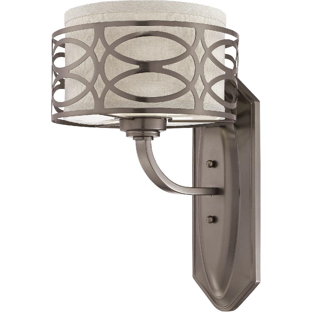nuvo lighting Harlow 1 Light 14.13 inch Hazel Bronze Vanity Light Wall Light