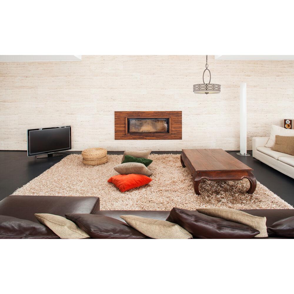 Nuvo Lighting Harlow 3 Light 17.75 Inch Hazel Bronze Pendant Ceiling Light