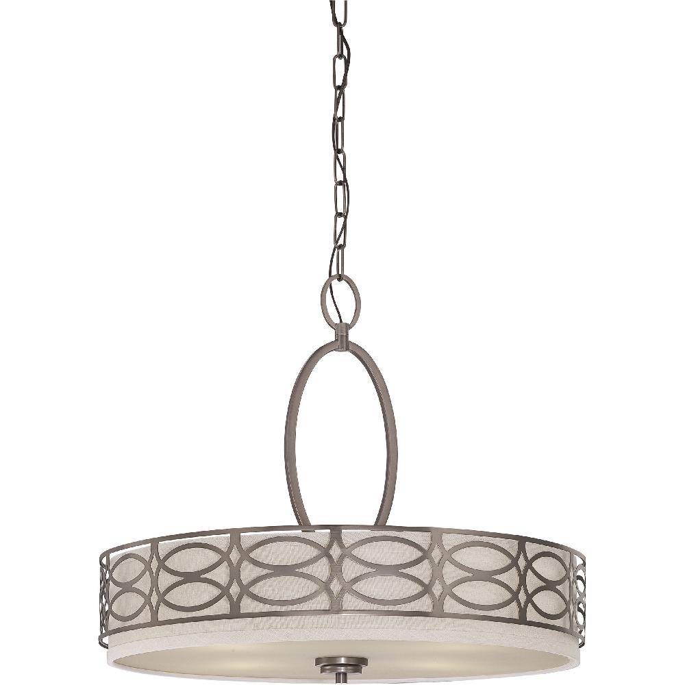 nuvo lighting Harlow 4 Light 23.63 inch Hazel Bronze Pendant Ceiling Light