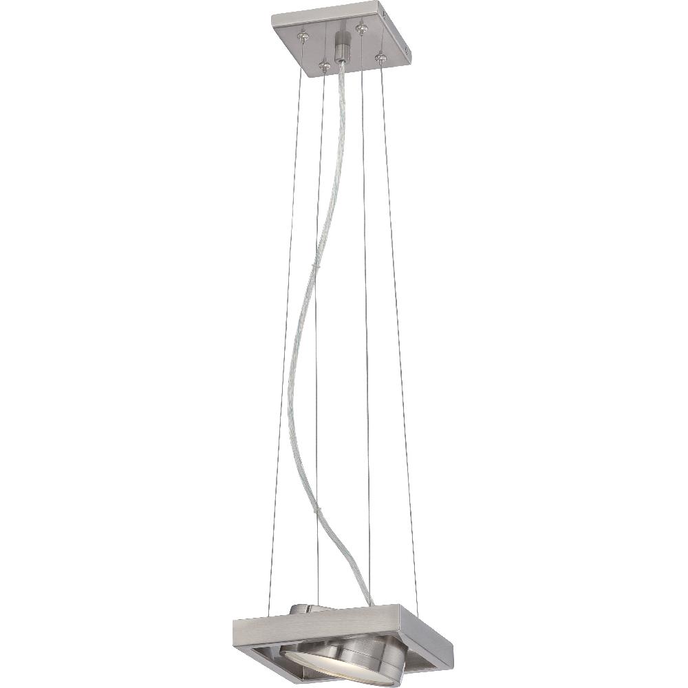 nuvo lighting Hawk LED 6.5 inch Brushed Nickel Pendant Ceiling Light