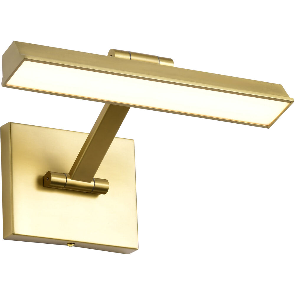 Nuvo Lighting Hazel LED 12.2 Inch Vintage Brass Vanity Wall Light