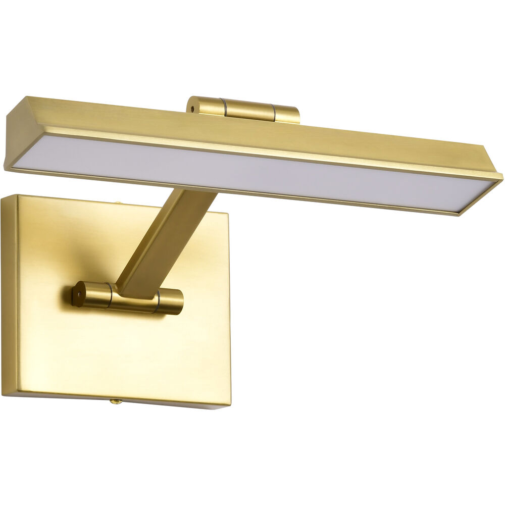 Nuvo Lighting Hazel LED 12.2 Inch Vintage Brass Vanity Wall Light