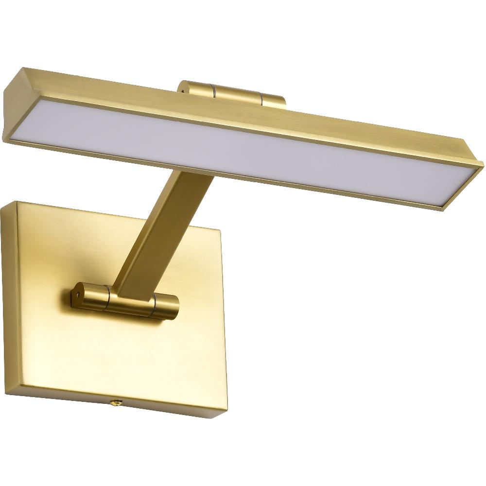 nuvo lighting Hazel LED 12.2 inch Vintage Brass Vanity Wall Light