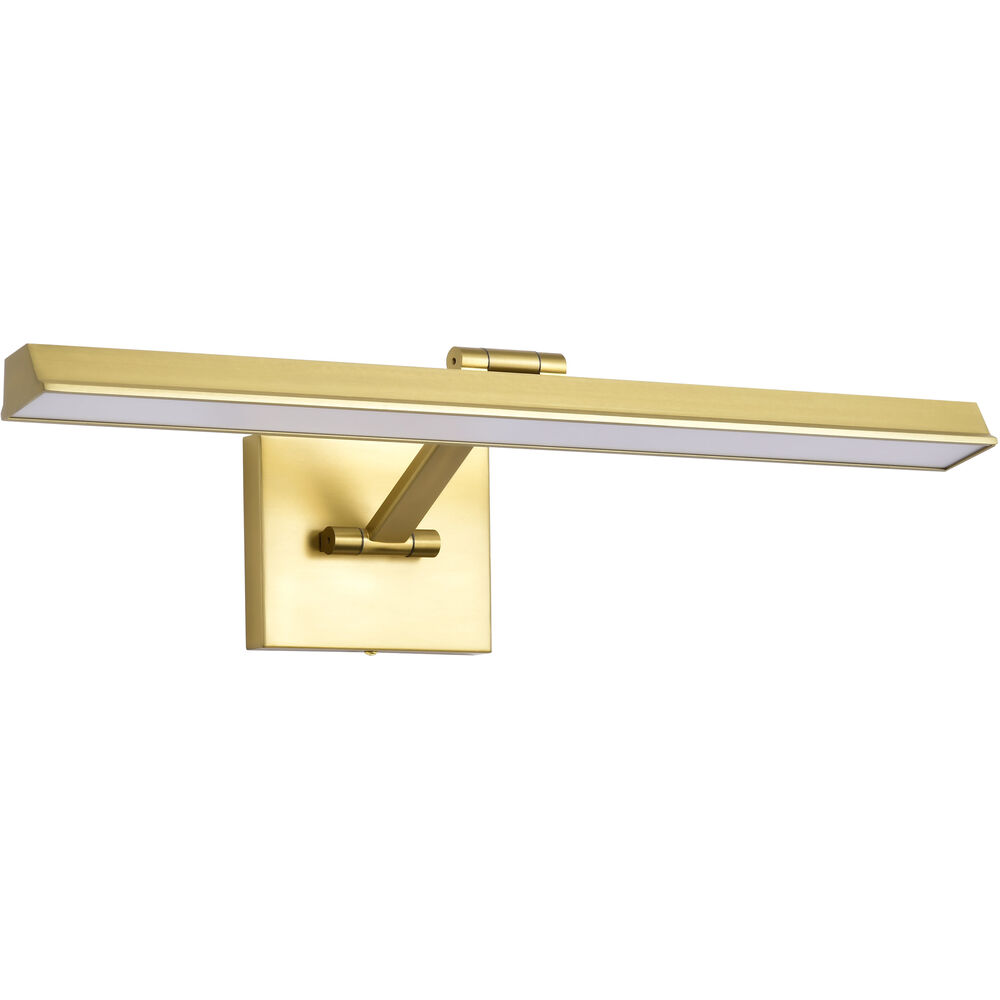 Nuvo Lighting Hazel LED 24 Inch Vintage Brass Vanity Wall Light