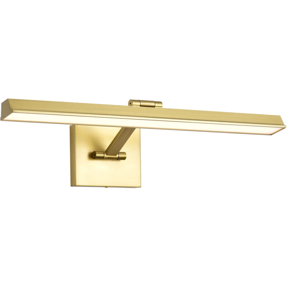 Nuvo Lighting Hazel LED 24 Inch Vintage Brass Vanity Wall Light