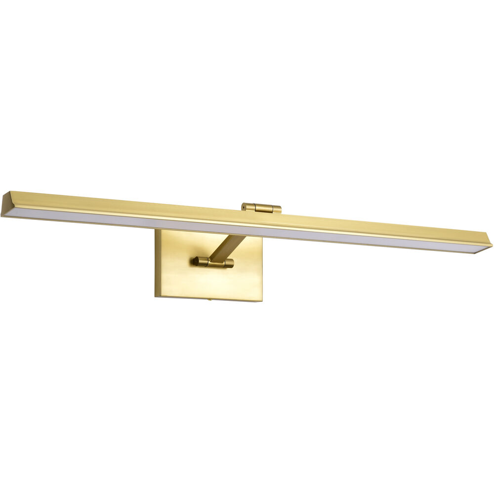 Nuvo Lighting Hazel LED 35.8 Inch Vintage Brass Vanity Wall Light