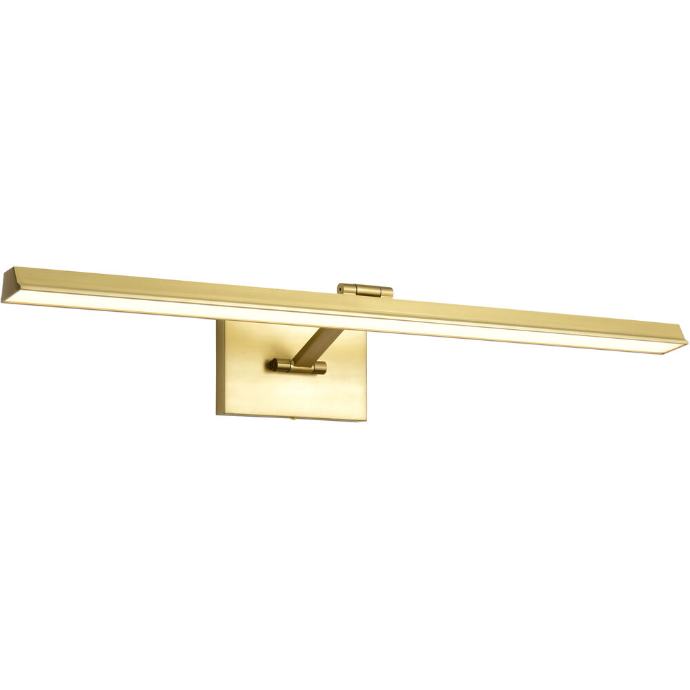 Nuvo Lighting Hazel LED 35.8 Inch Vintage Brass Vanity Wall Light