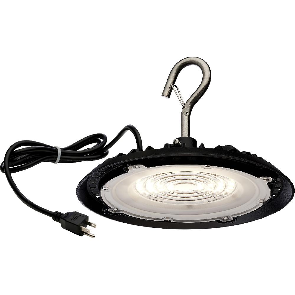nuvo lighting Hi-Pro LED 8.27 inch Black Shop Light Ceiling Light