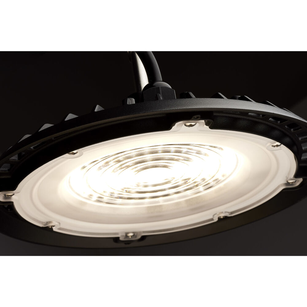Nuvo Lighting Hi-Pro LED 8.27 Inch Black Shop Light Ceiling Light