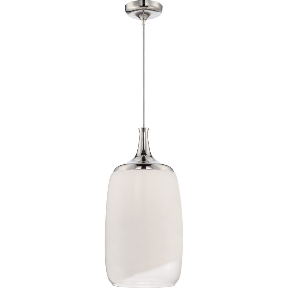 Nuvo Lighting Horizon LED 12.5 Inch Polished Nickel Pendant Ceiling Light