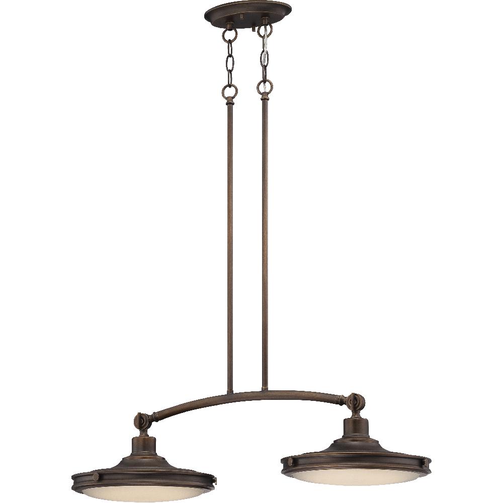 nuvo lighting Houston LED 30 inch Antique Brass Island Pendant Ceiling Light
