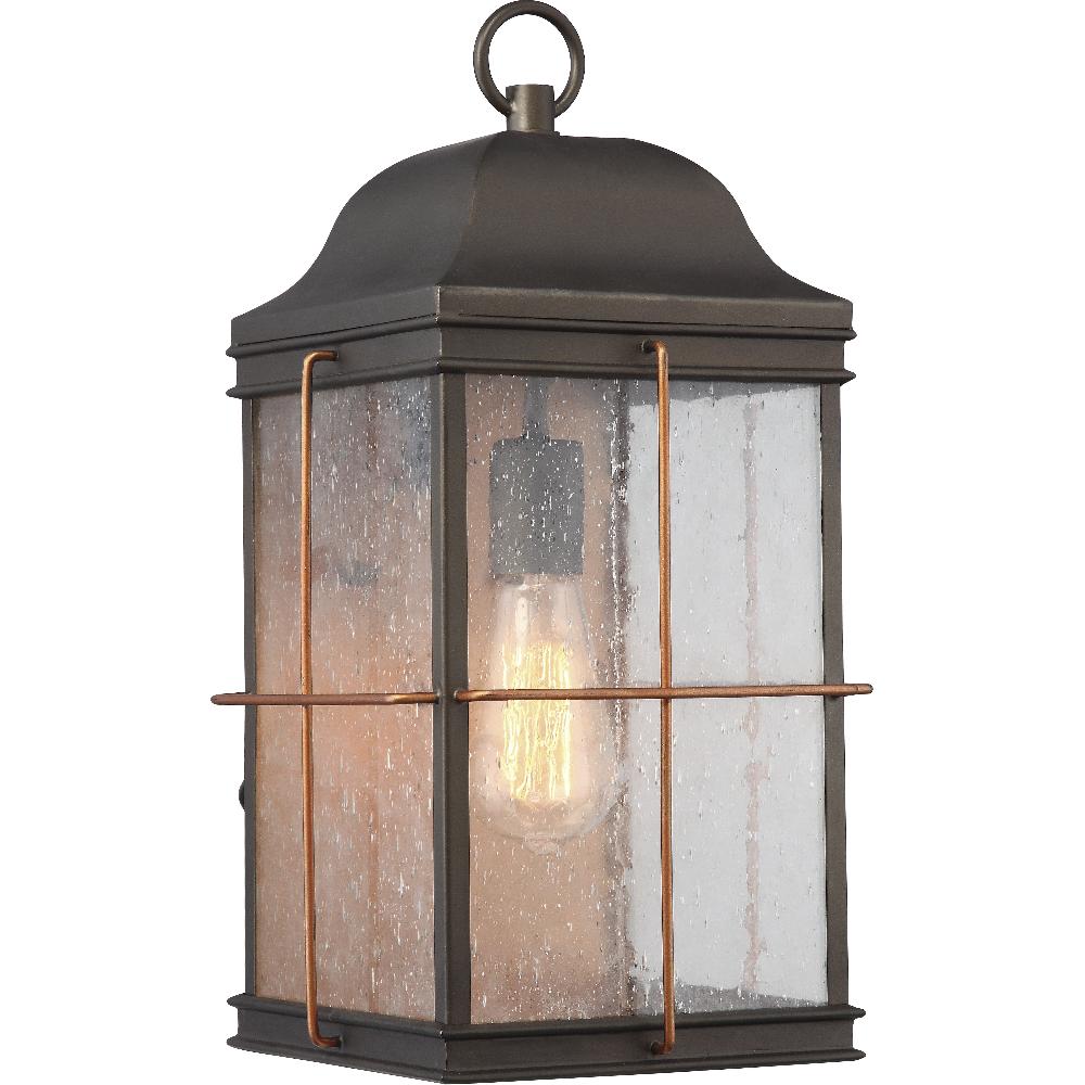 nuvo lighting Howell 1 Light 17 inch Bronze and Copper Accents Outdoor Wall Light