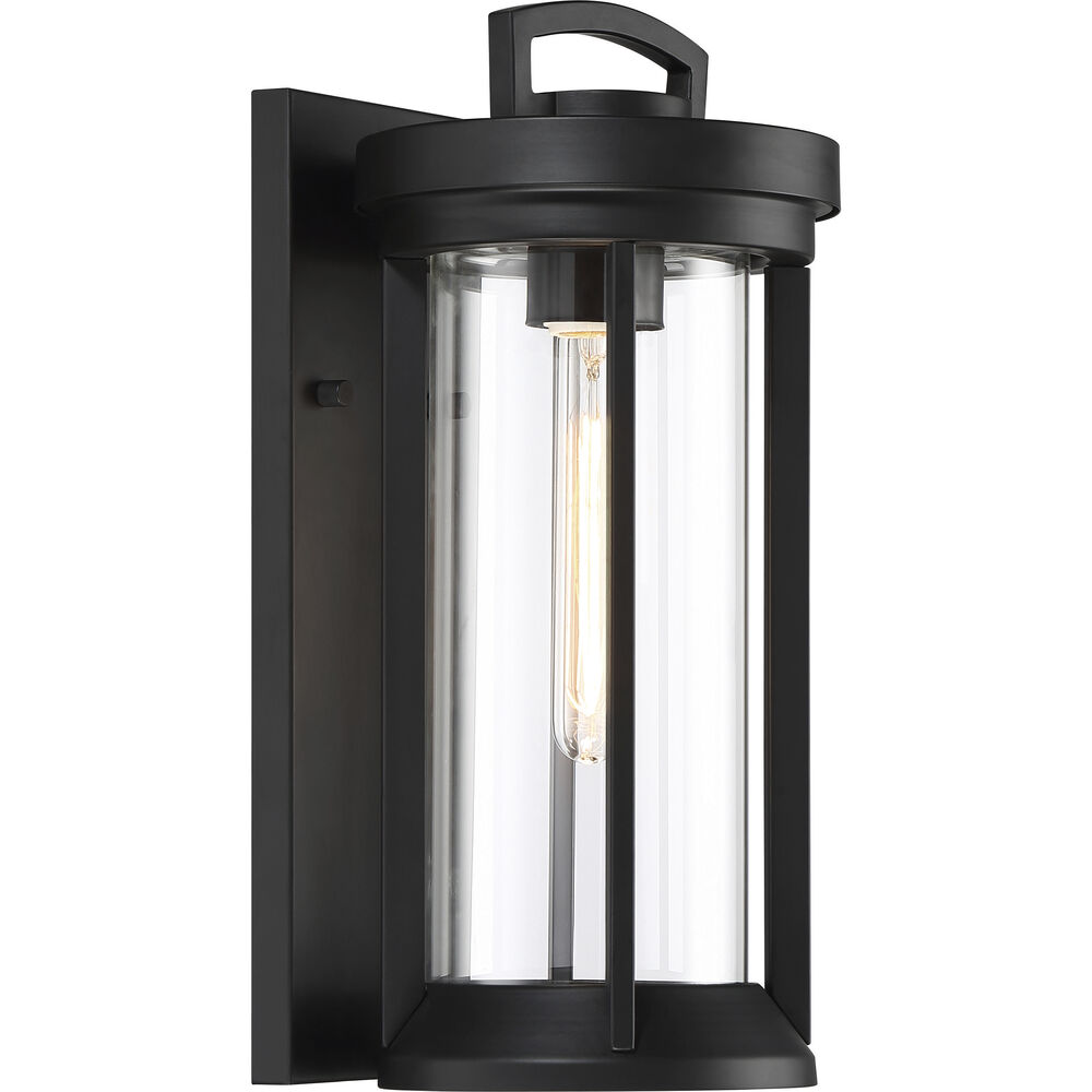 Nuvo Lighting Huron 1 Light 16 Inch Aged Bronze And Clear Outdoor Wall Mount