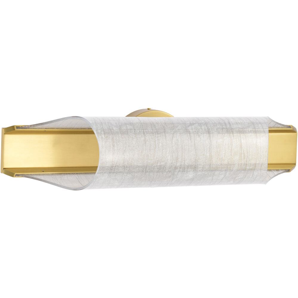 Nuvo Lighting Idris LED 24.5 Inch Vintage Brass Vanity Wall Light