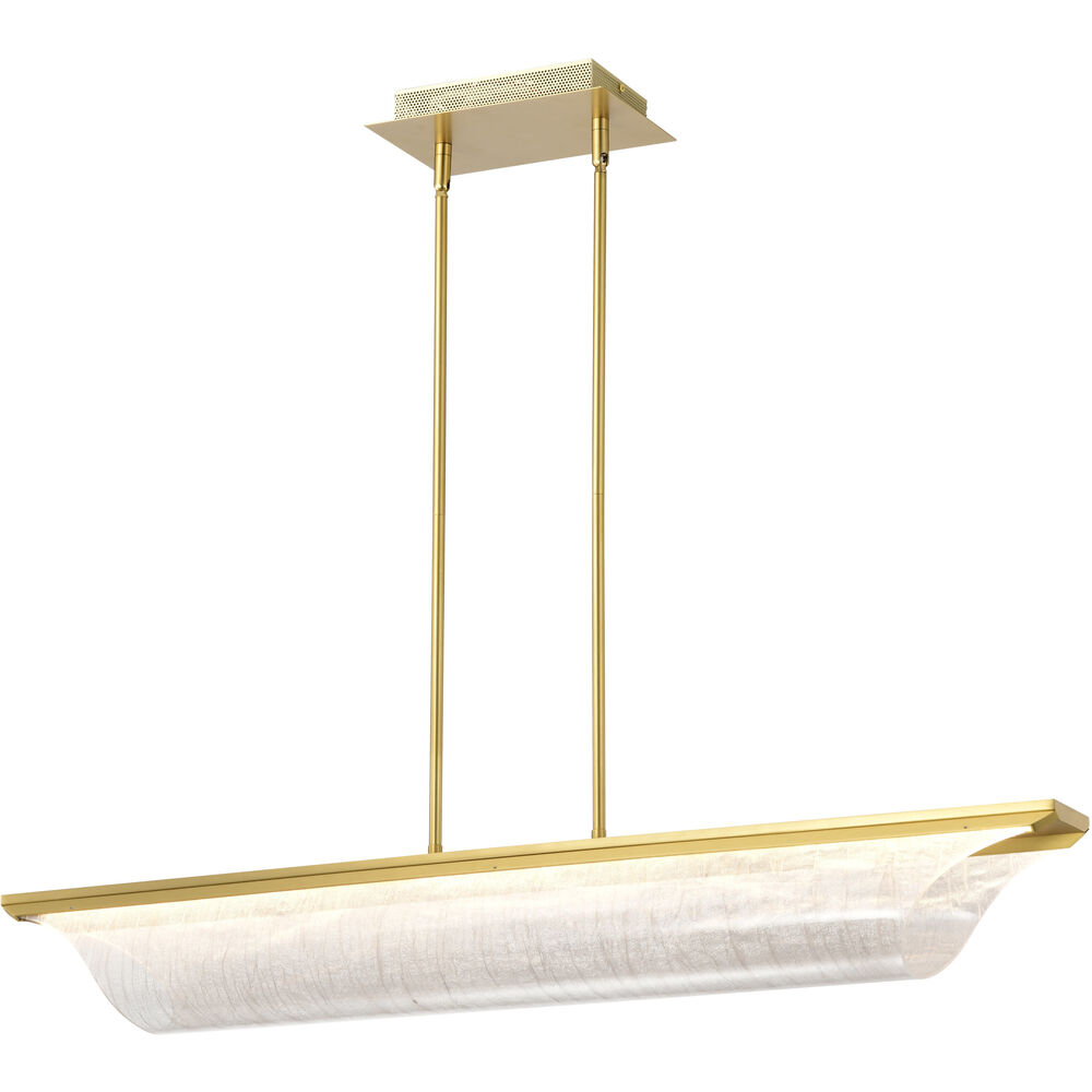 Nuvo Lighting Idris LED 6.25 Inch Vintage Brass Pendant Ceiling Light