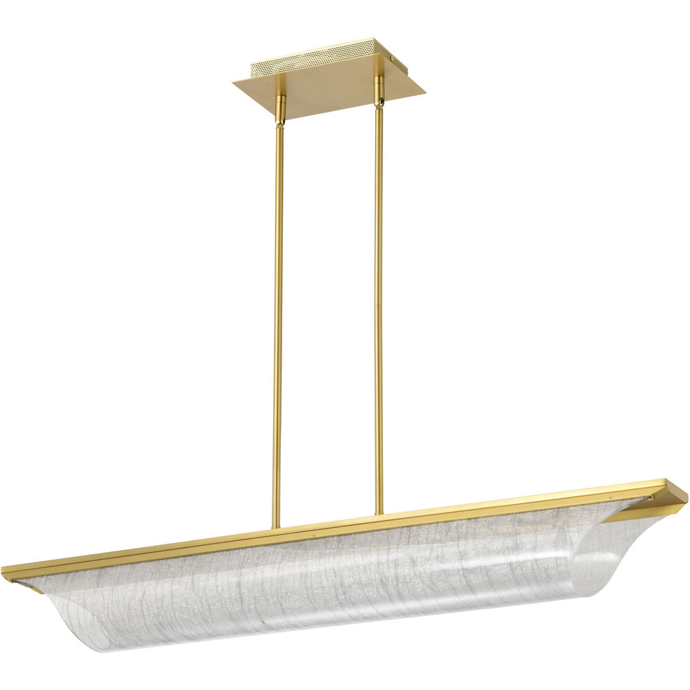 Nuvo Lighting Idris LED 6.25 Inch Vintage Brass Pendant Ceiling Light