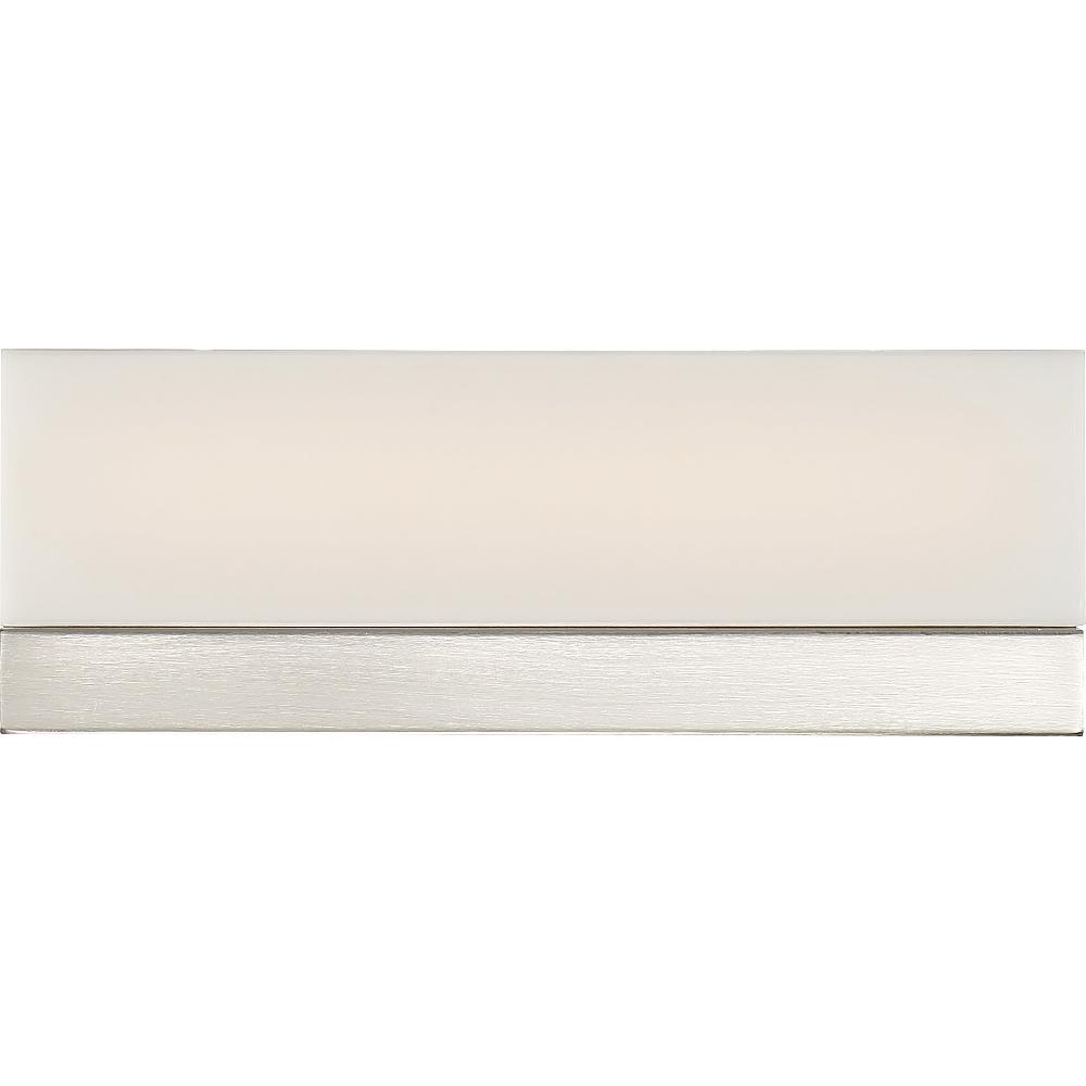nuvo lighting Jackson LED 13 inch Brushed Nickel Vanity Light Wall Light