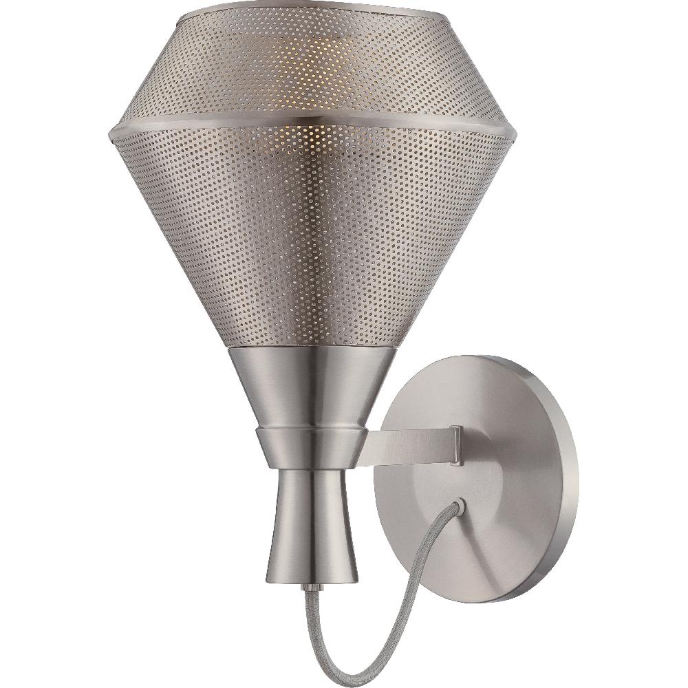 nuvo lighting Jake LED 16.13 inch Satin Steel Vanity Light Wall Light