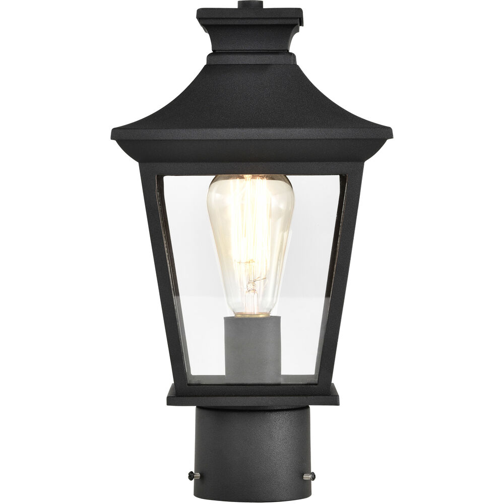 Nuvo Lighting Jasper 14 Inch Matte Black Post Lantern