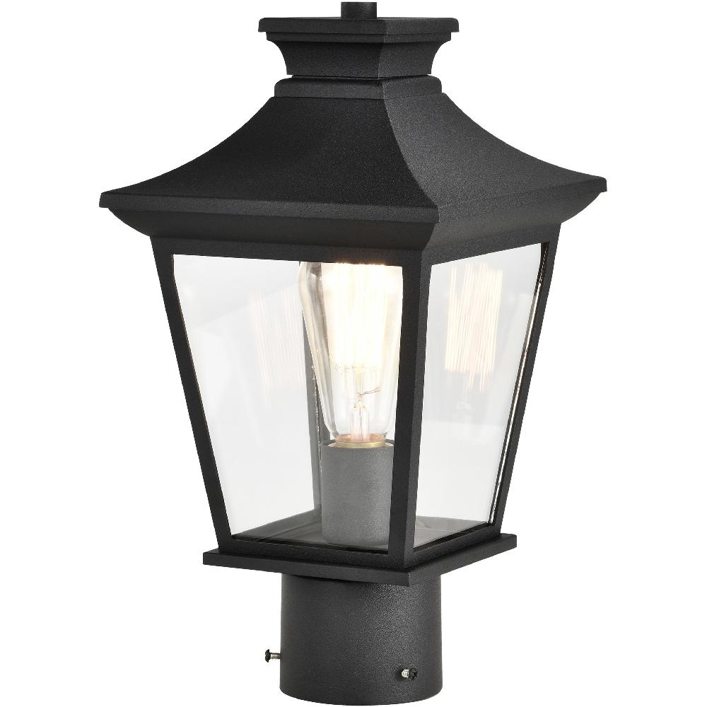 nuvo lighting Jasper 14 inch Matte Black Post Lantern