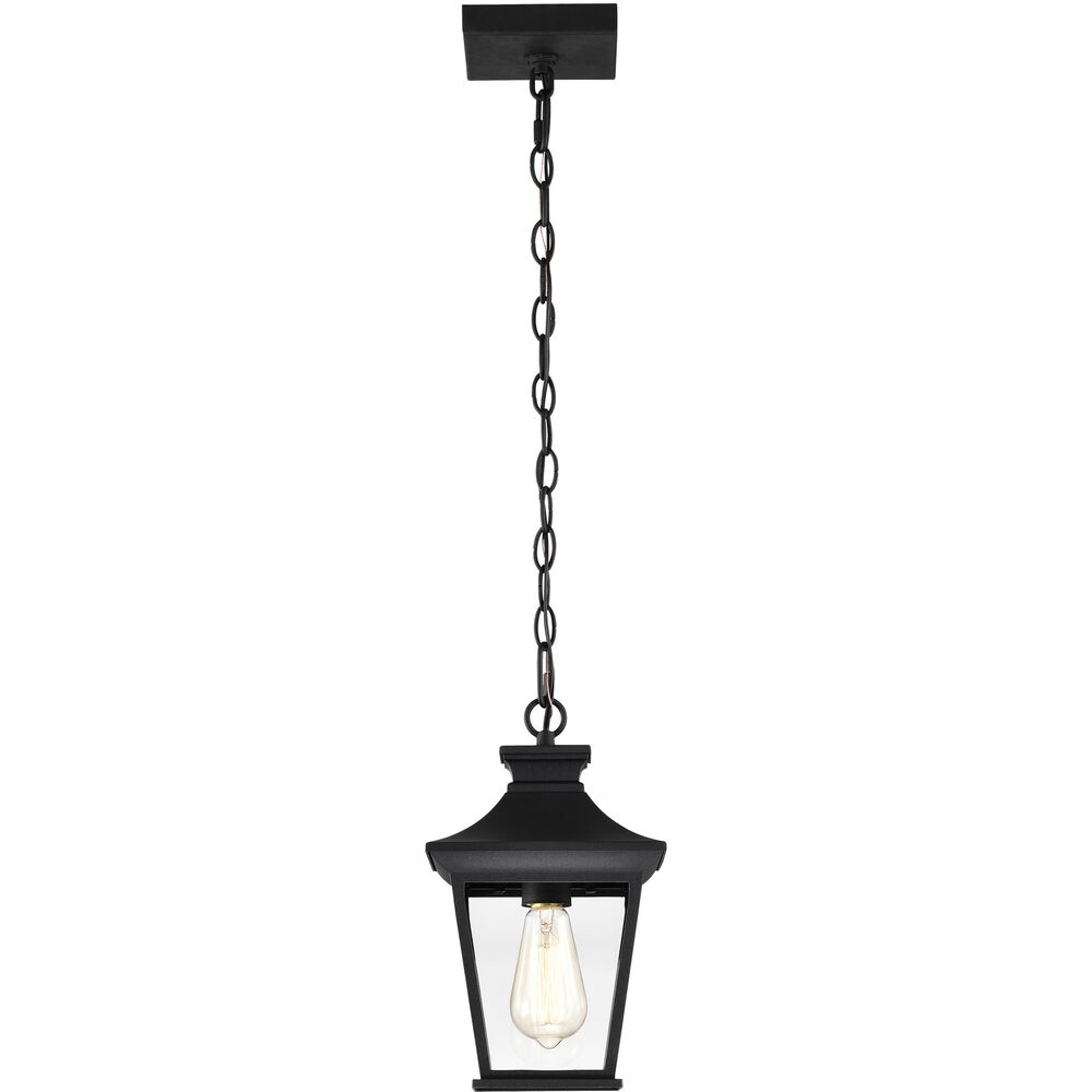 Nuvo Lighting Jasper 8 Inch Matte Black Outdoor Hanging Lantern