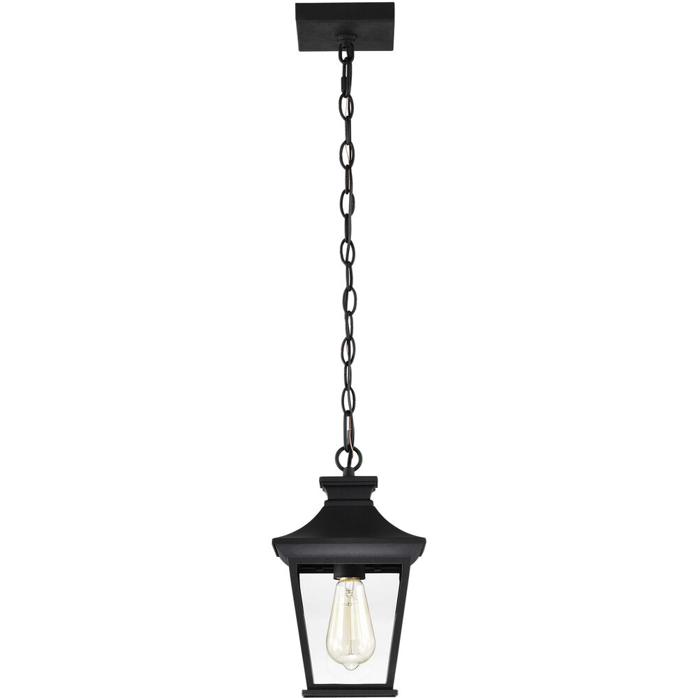 Nuvo Lighting Jasper 8 Inch Matte Black Outdoor Hanging Lantern