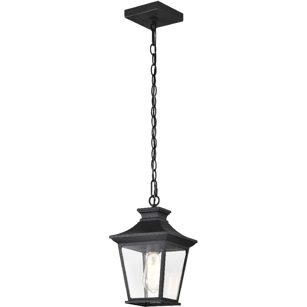 nuvo lighting Jasper 8 inch Matte Black Outdoor Hanging Lantern