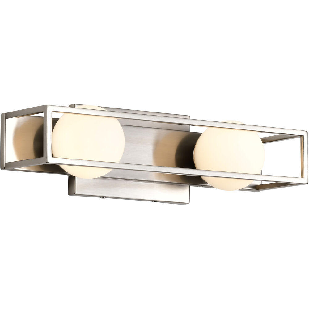 Nuvo Lighting Jenkins LED 15.5 Inch Brushed Nickel Vanity Light Wall Light