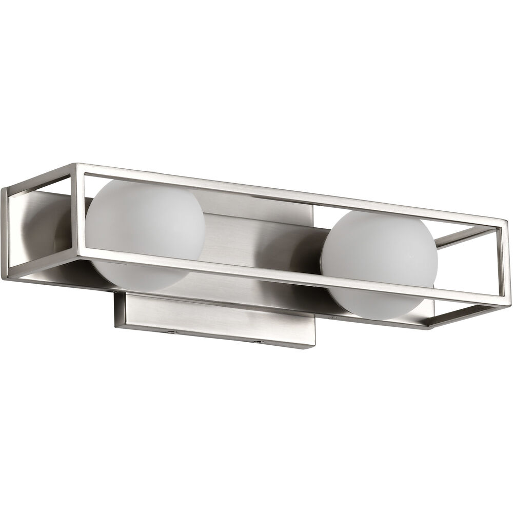 Nuvo Lighting Jenkins LED 15.5 Inch Brushed Nickel Vanity Light Wall Light