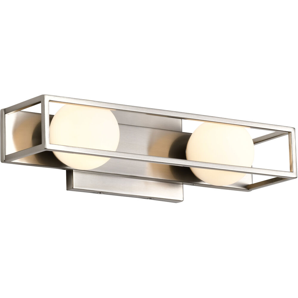 Nuvo Lighting Jenkins LED 15.5 Inch Brushed Nickel Vanity Light Wall Light