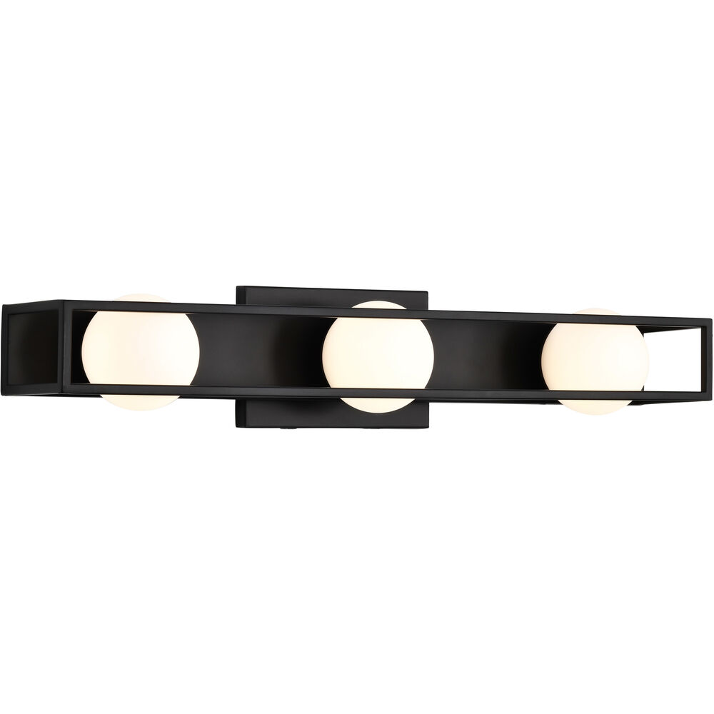 Nuvo Lighting Jenkins LED 24 Inch Matte Black Vanity Light Wall Light