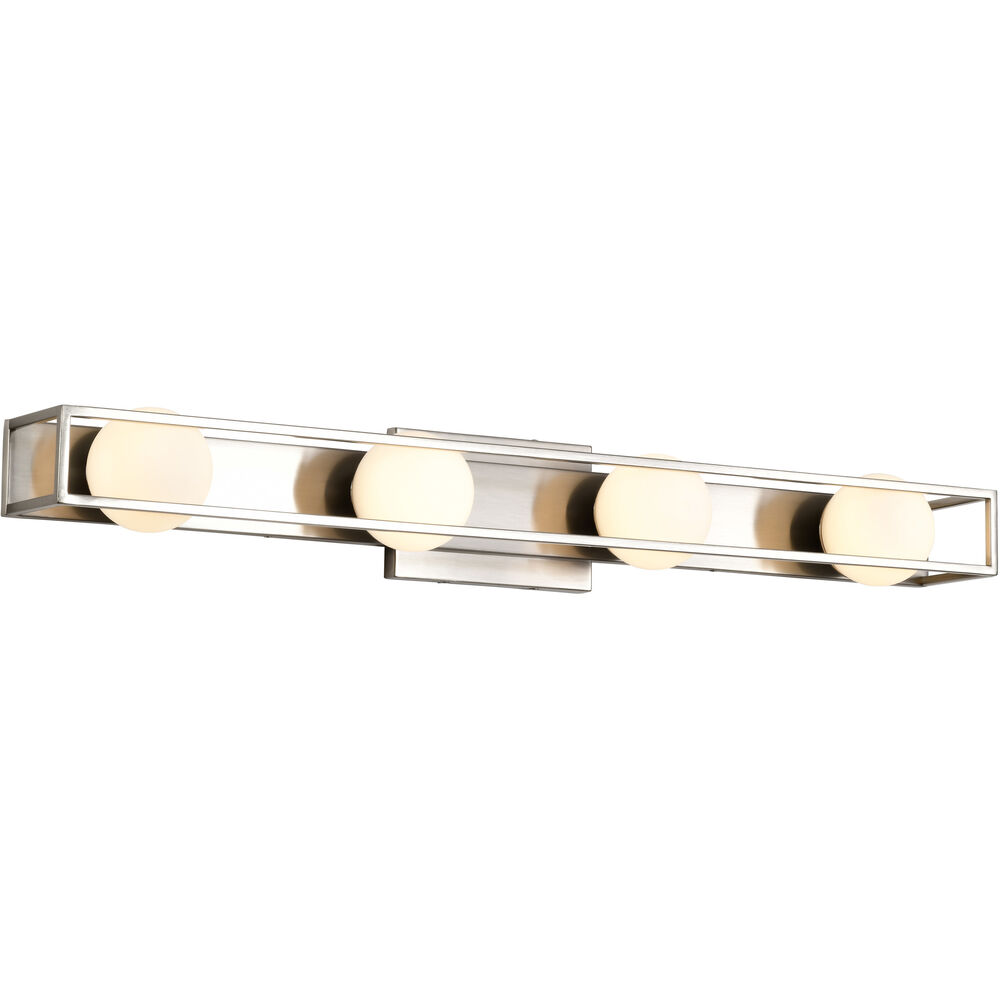 Nuvo Lighting Jenkins LED 32.5 Inch Brushed Nickel Vanity Light Wall Light