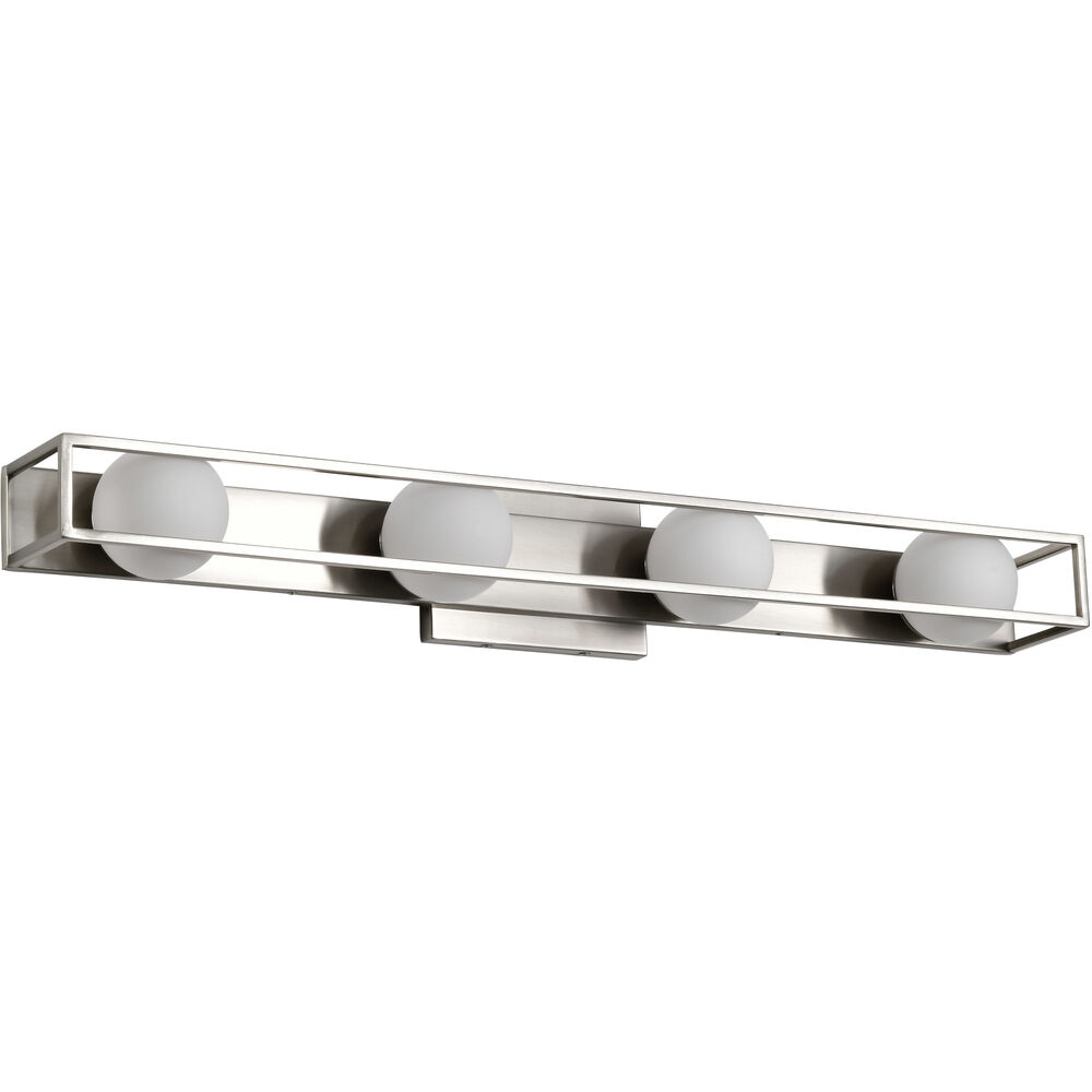 Nuvo Lighting Jenkins LED 32.5 Inch Brushed Nickel Vanity Light Wall Light