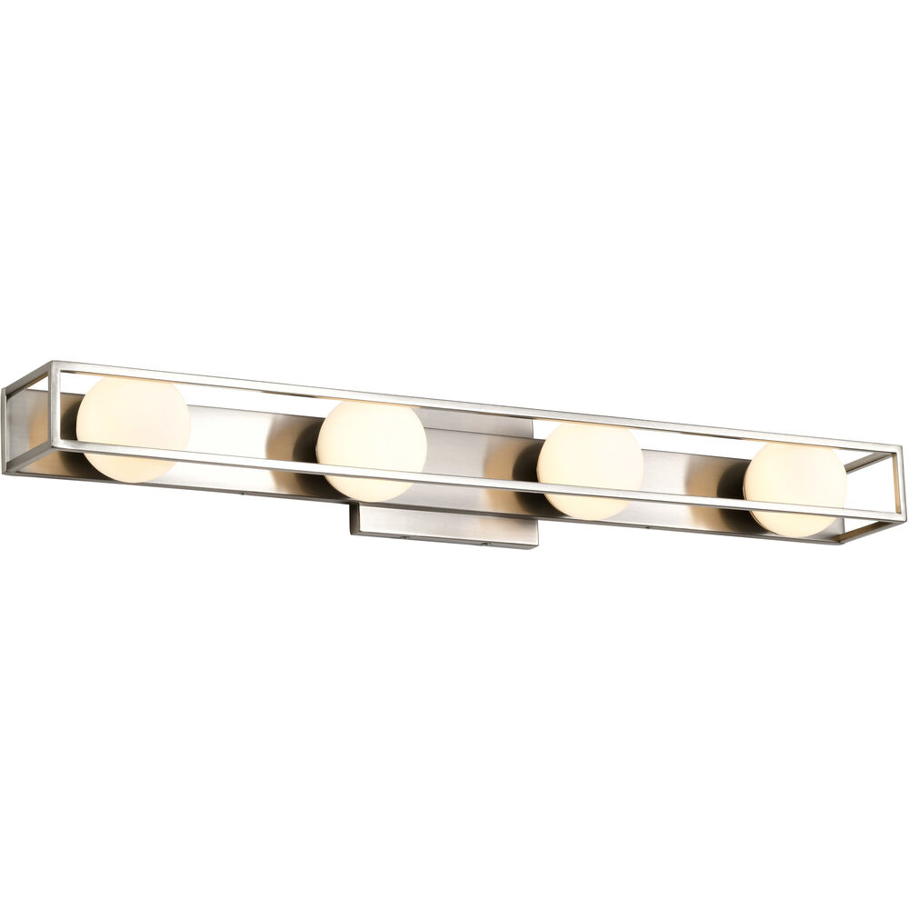 Nuvo Lighting Jenkins LED 32.5 Inch Brushed Nickel Vanity Light Wall Light