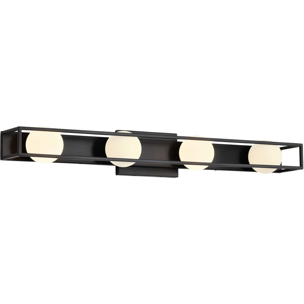 Nuvo Lighting Jenkins LED 32.5 Inch Matte Black Vanity Light Wall Light