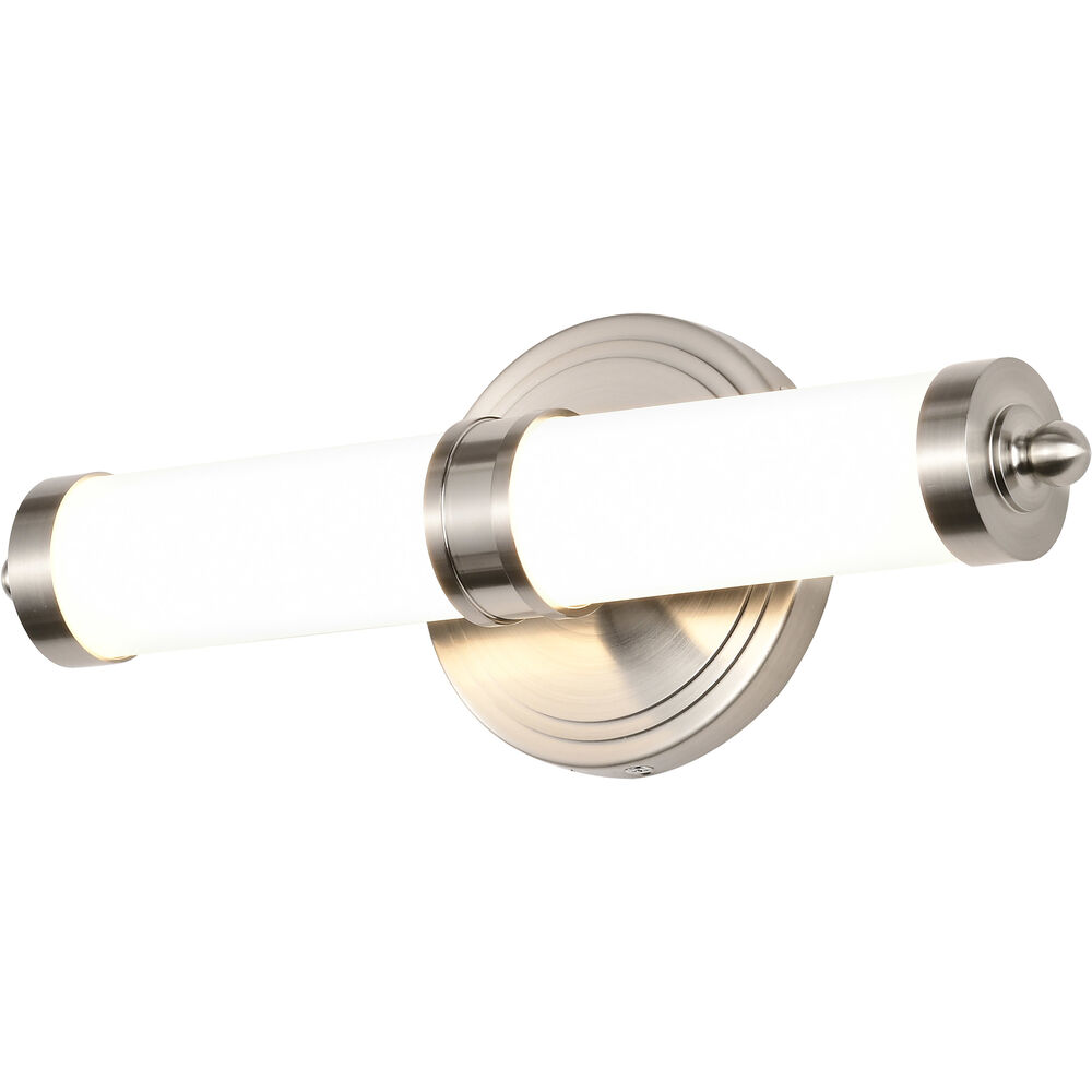 Nuvo Lighting Kagen LED 13.58 Inch Brushed Nickel Bath Vanity Light Wall Light