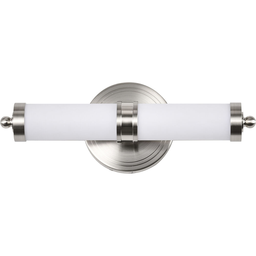 Nuvo Lighting Kagen LED 13.58 Inch Brushed Nickel Bath Vanity Light Wall Light