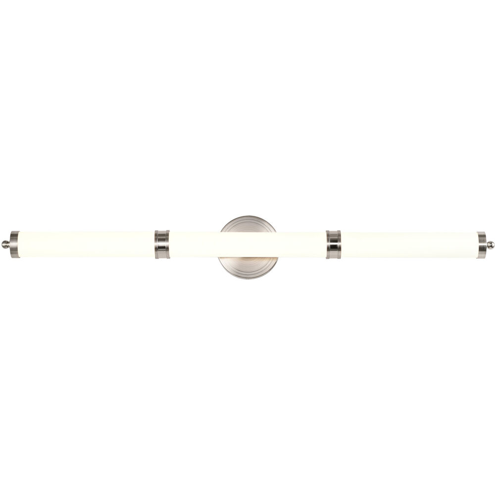 Nuvo Lighting Kagen LED 37.58 Inch Brushed Nickel Bath Vanity Light Wall Light