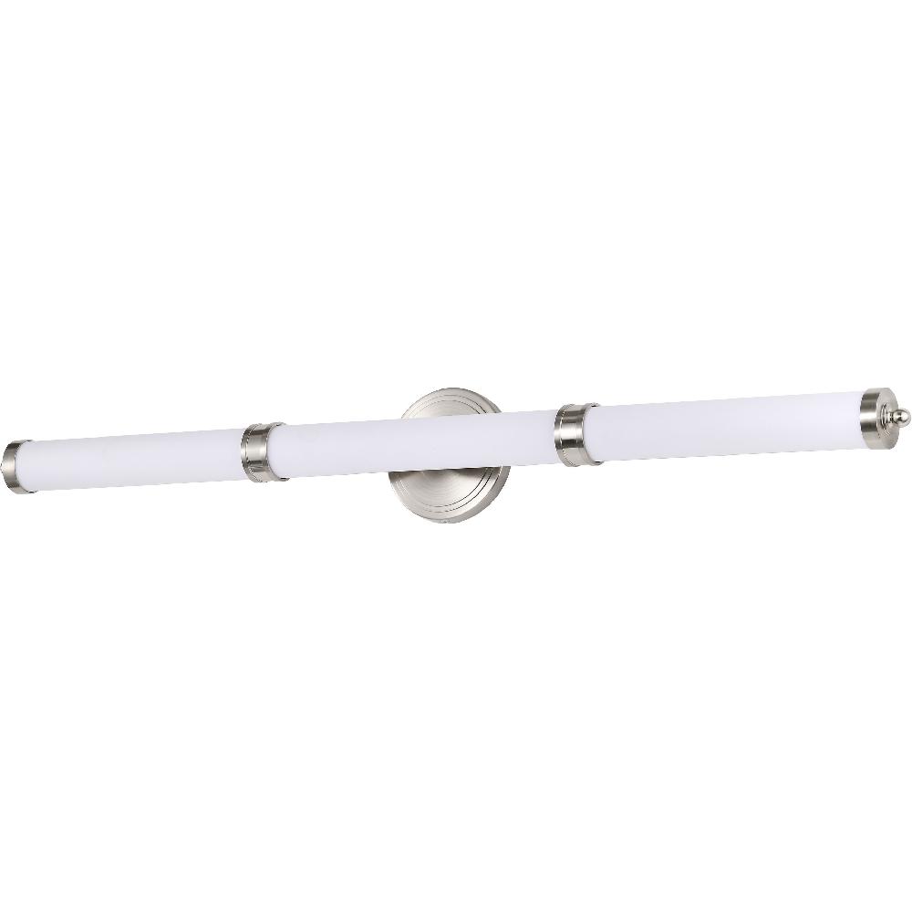 nuvo lighting Kagen LED 37.58 inch Brushed Nickel Bath Vanity Light Wall Light
