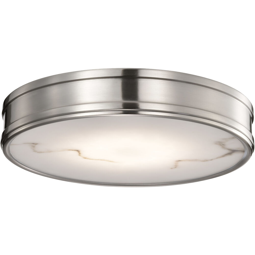 Nuvo Lighting Kendall LED 14.25 Inch Brushed Nickel Flush Mount Ceiling Light