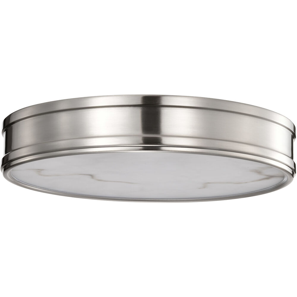 Nuvo Lighting Kendall LED 14.25 Inch Brushed Nickel Flush Mount Ceiling Light