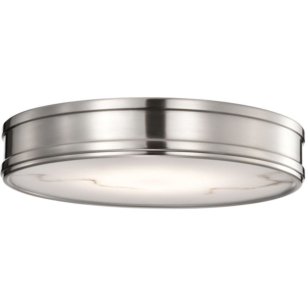 Nuvo Lighting Kendall LED 14.25 Inch Brushed Nickel Flush Mount Ceiling Light