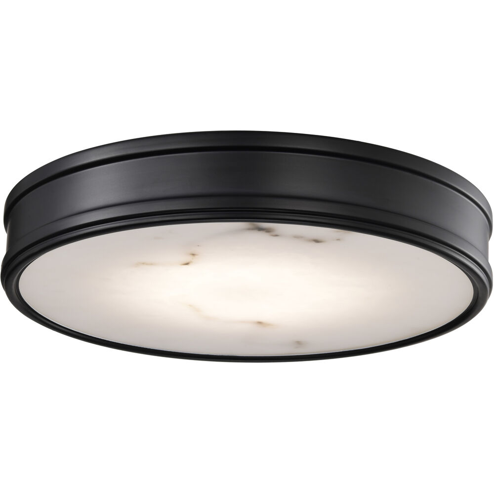 Nuvo Lighting Kendall LED 14.25 Inch Matte Black Flush Mount Ceiling Light