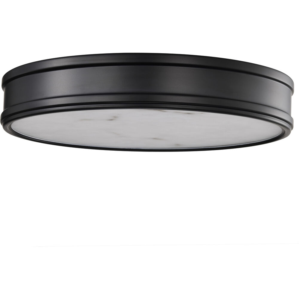 Nuvo Lighting Kendall LED 14.25 Inch Matte Black Flush Mount Ceiling Light