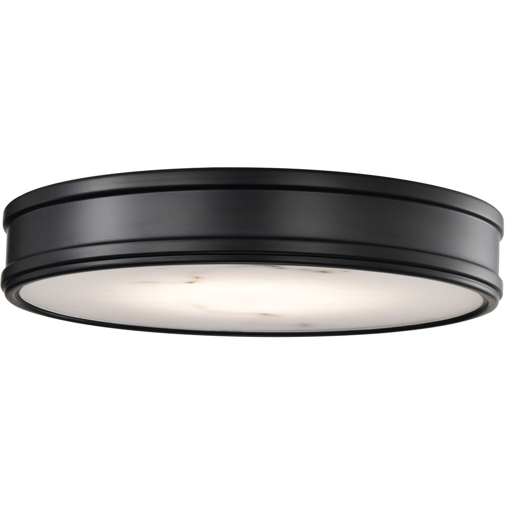 Nuvo Lighting Kendall LED 14.25 Inch Matte Black Flush Mount Ceiling Light